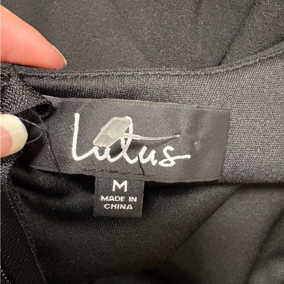 Lulus Infinite Glory Black Maxi Dress Size Medium - Picture 7 of 7